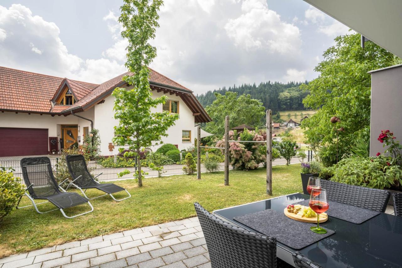 Ferienwohnung Hohfelsenblick Зеебах Екстериор снимка