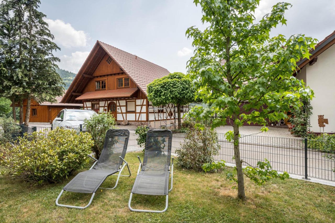 Ferienwohnung Hohfelsenblick Зеебах Екстериор снимка